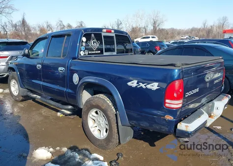 2004 Dodge Dakota Sport/Sxt из США, поврежденный, VIN 1D7HG38N24S561820